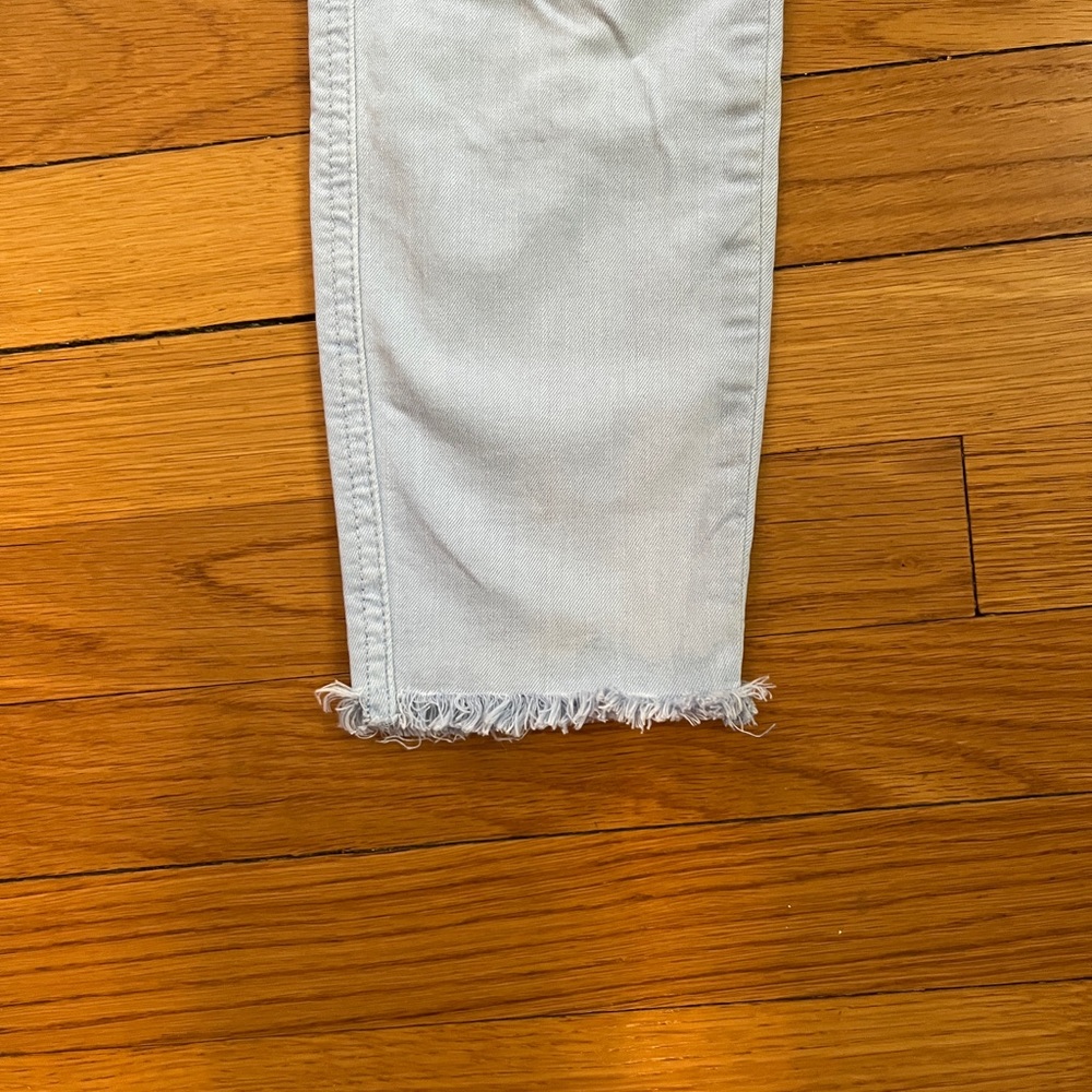 Loft ankle length skinny jeans.